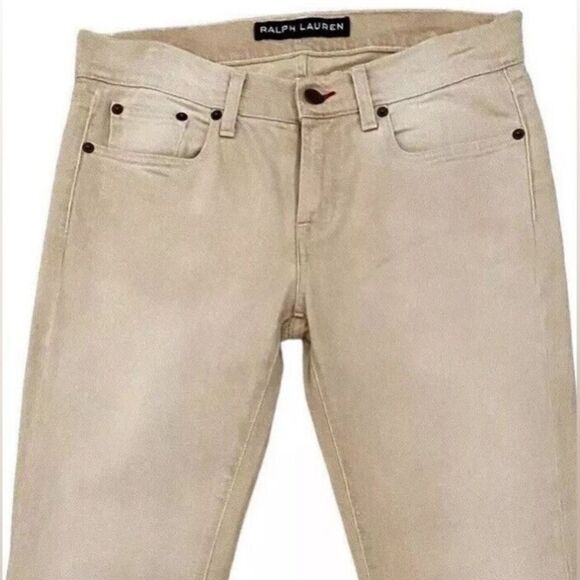 Elevate your denim game with these Ralph Lauren BLACK LABEL 105 Cigarette Croppe - Picture 5 of 8